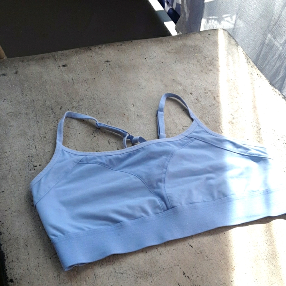 PINK Women's Blue Sportsbra